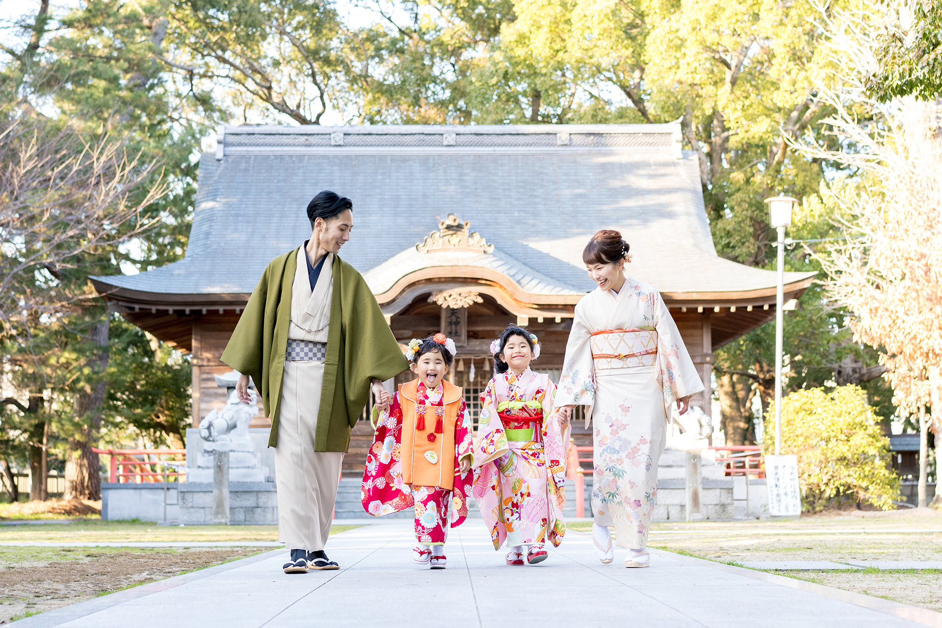 七五三・神社スナップ